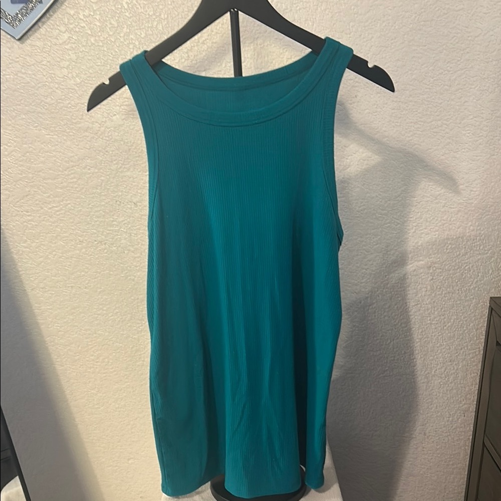 Torrid Green Sleeveless Tank Top